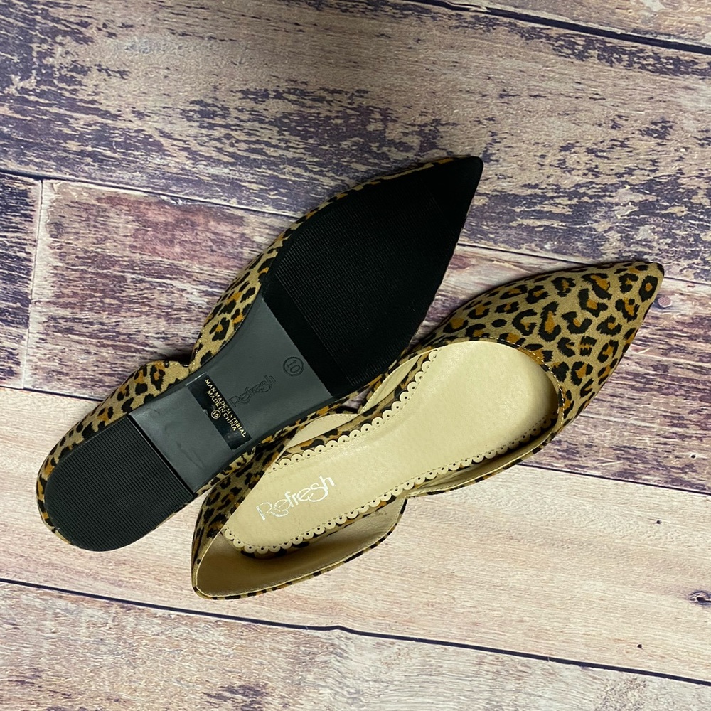 **SALE** Leopard Flats Size 10